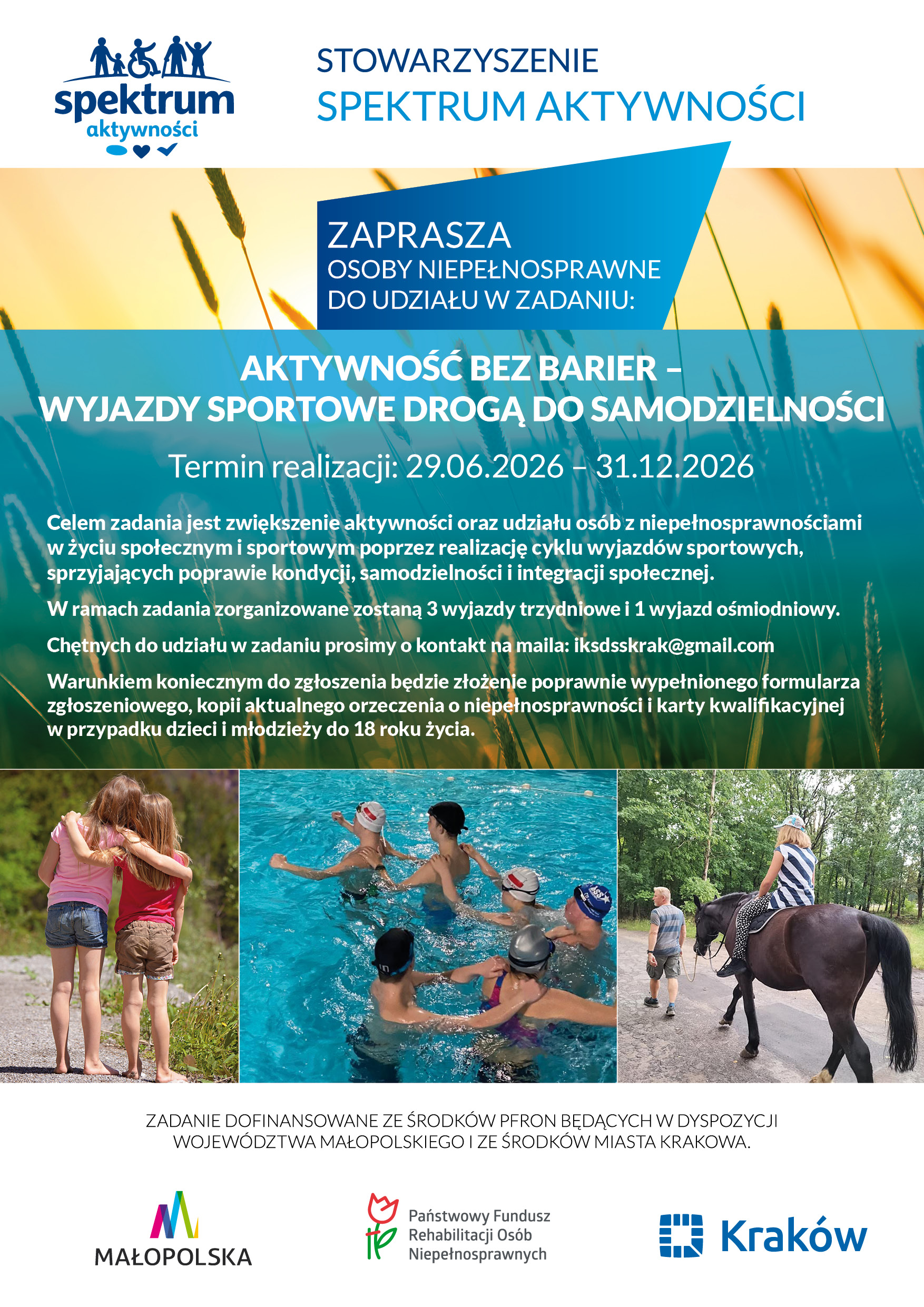 Aktywność bez barier – wyjazdy sportowe drogą do samodzielności